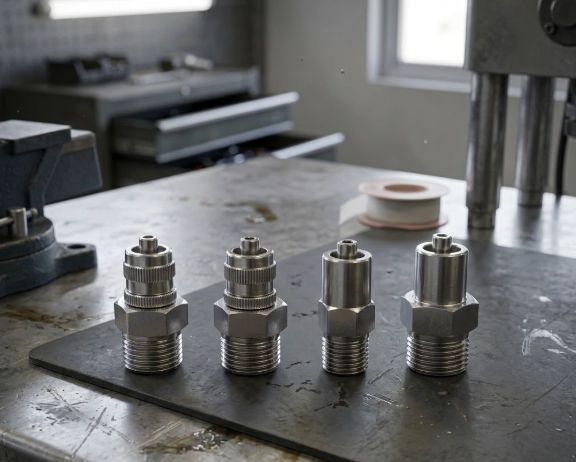 Eliminering af v&aelig;skel&aelig;kage: Design af Micro-Leur-forbindelser med avancerede metalaftagelige fittings